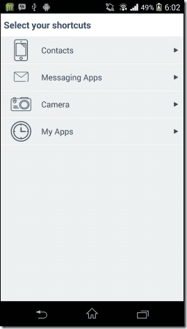 Start Select Shortcut
