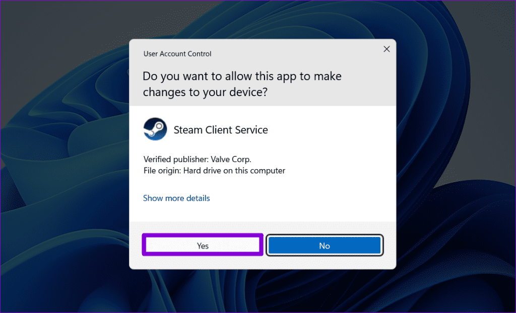 Steam Client UAC