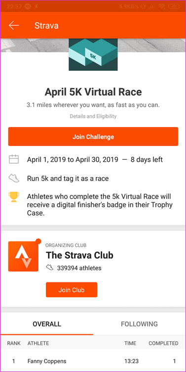 Strava Vs  Nike Run Club Comparison 25