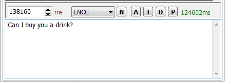 Subtitle Text Editor