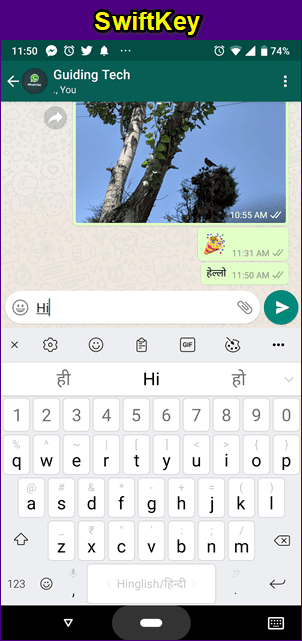 Swift Key Vs Fleksy Vs Gboard 18