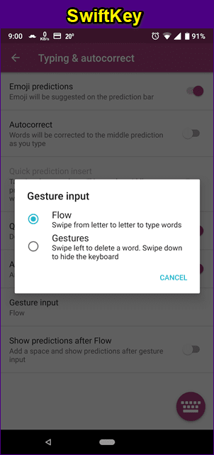 Swift Key Vs Fleksy Vs Gboard 7