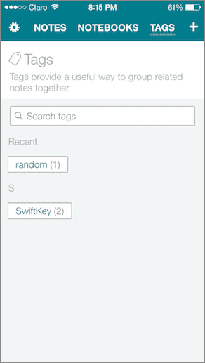 Swiftkey Tags