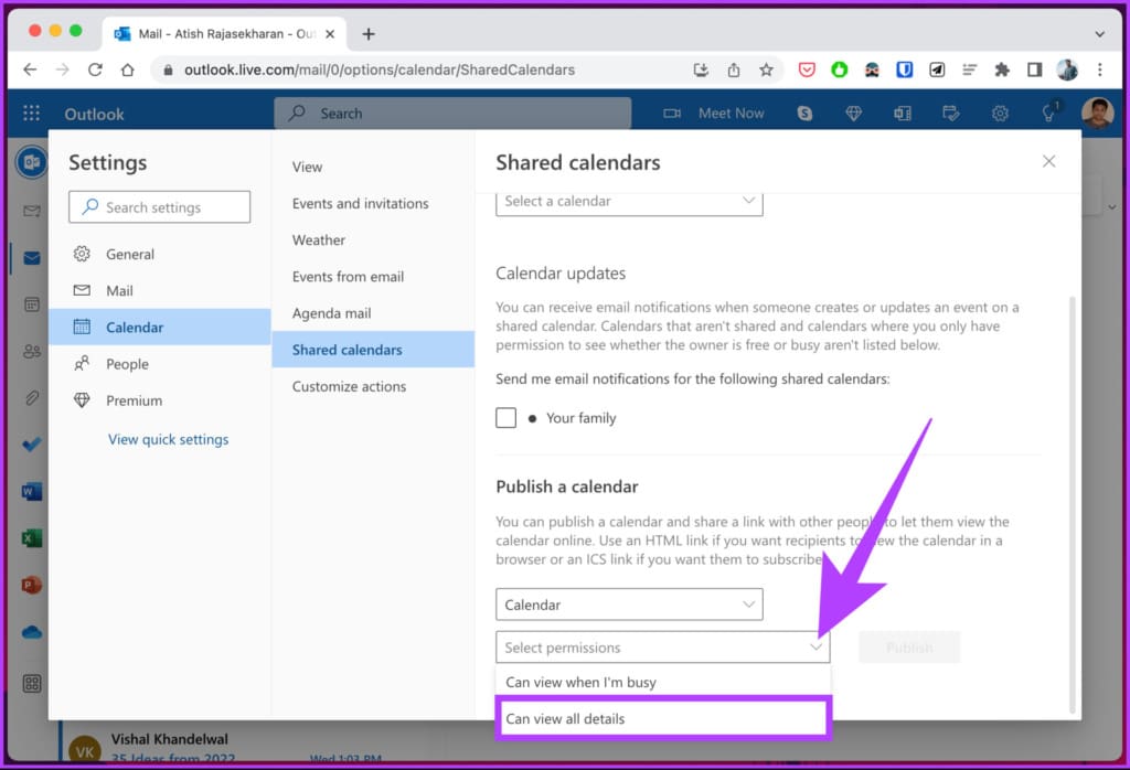 select ‘Can view all details'