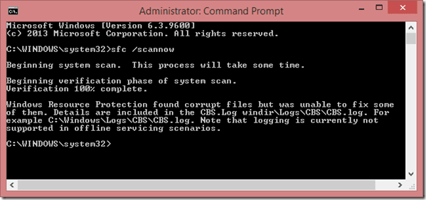 System File Checker