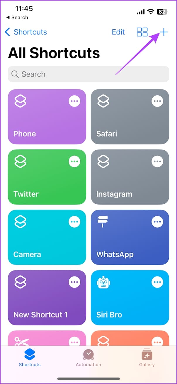 Tap on plus 4