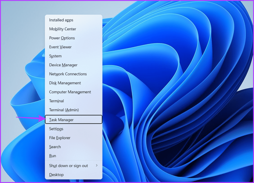 Accessing Task Manager to fix Tab Key Not Working on Windows 11