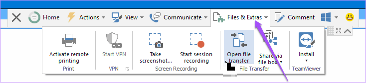 Team Viewer Remote Printing Files And Extras