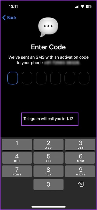 Telegram Will Call you In