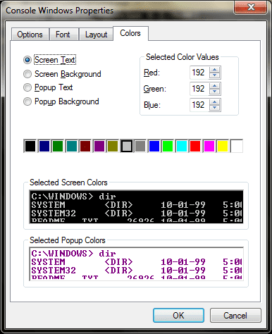 Text Background Color