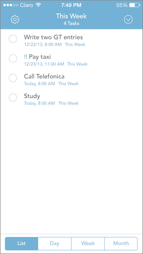 This Week List