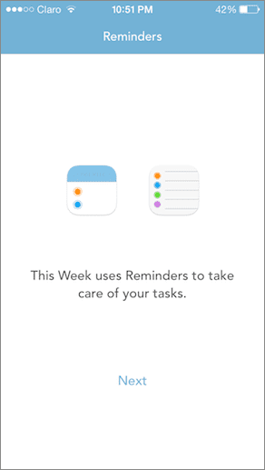 This Week Reminders
