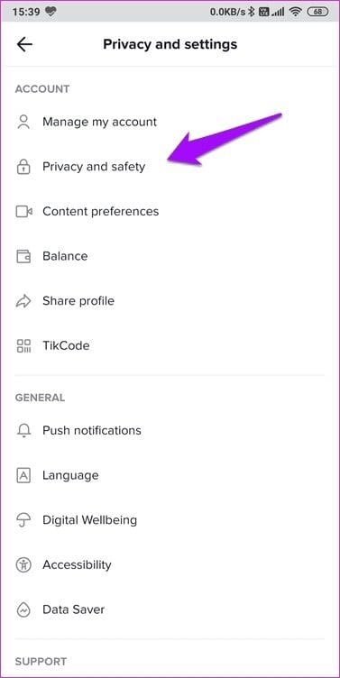 Tik Tok Privacy and Security Settings 7
