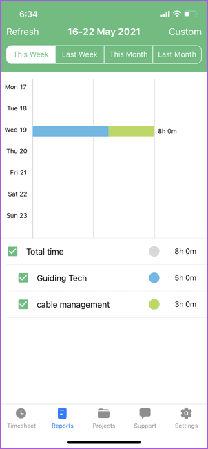 Timecamp vs Harvest Best Time Tracker App for i OS 6