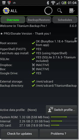 Titanium Backup Unlink Playstore Apps 5