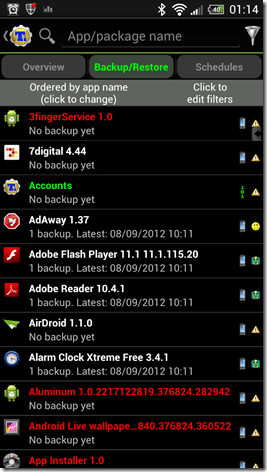 Titanium Backup Unlink Playstore Apps 6
