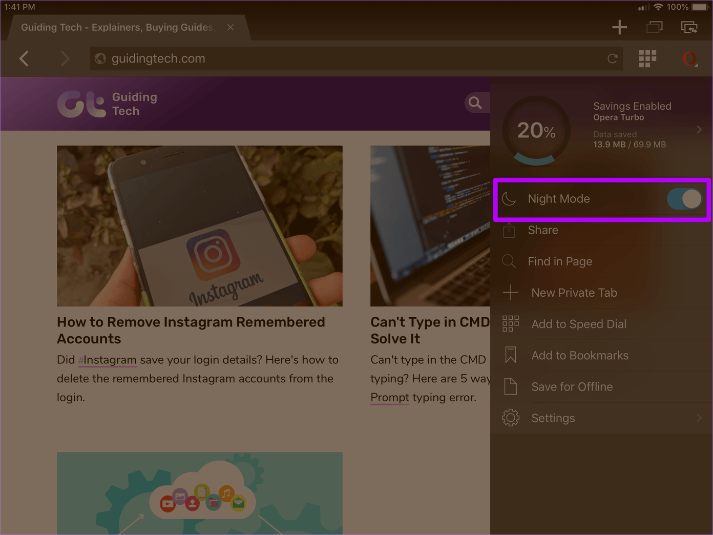 Top Ios Browsers With Dark Mode 15
