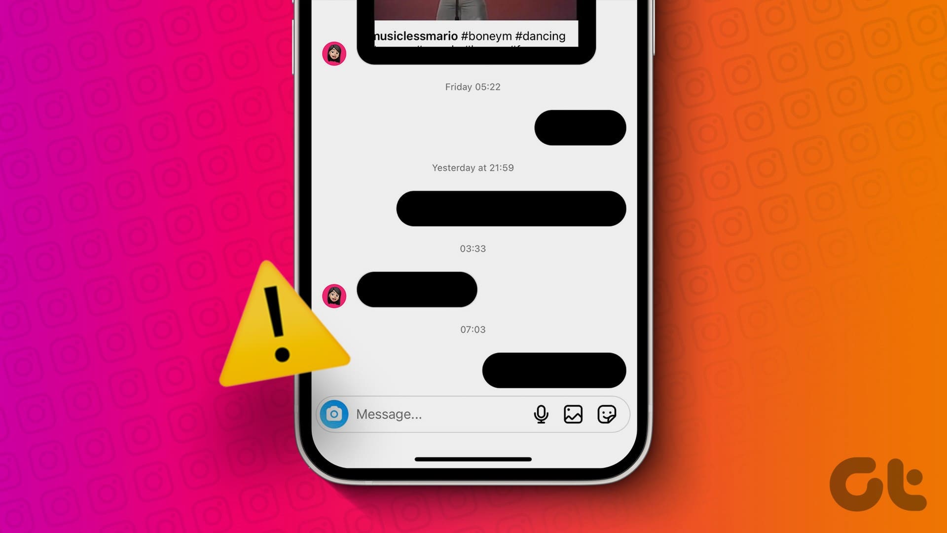 Top Ways to Fix Instagram Messages Blacked Out on Android and iPhone