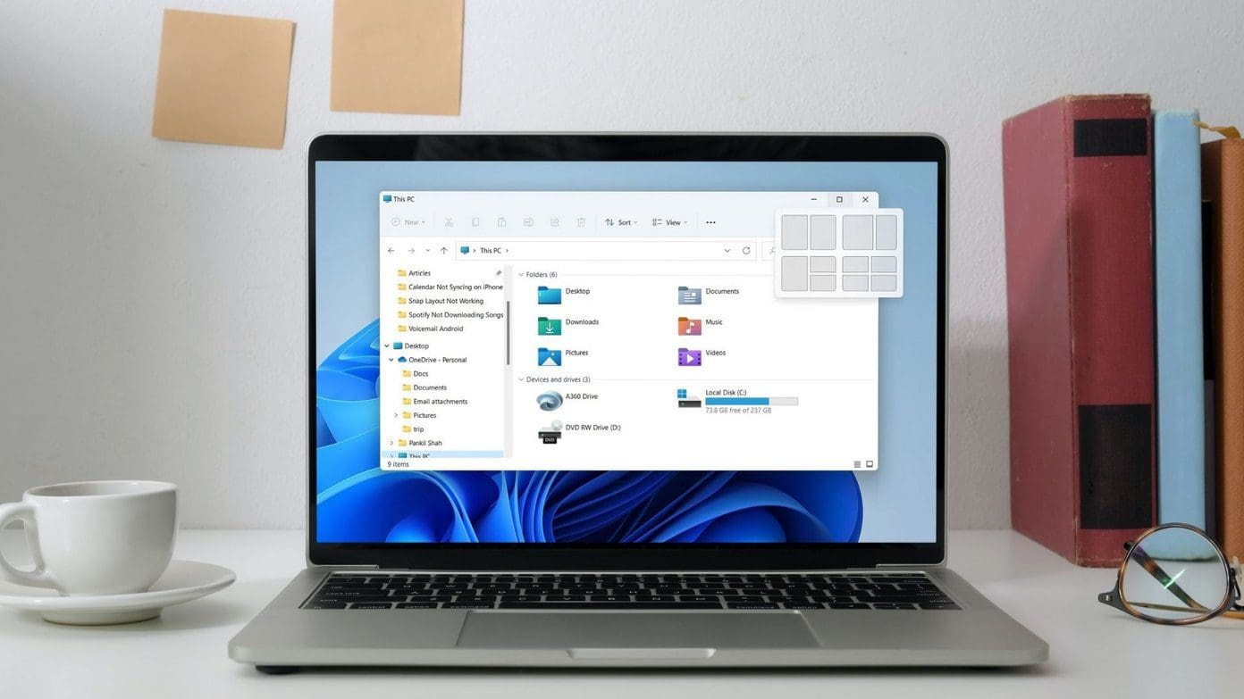 Top Ways to Fix Snap Layouts Not Working on Windows 11