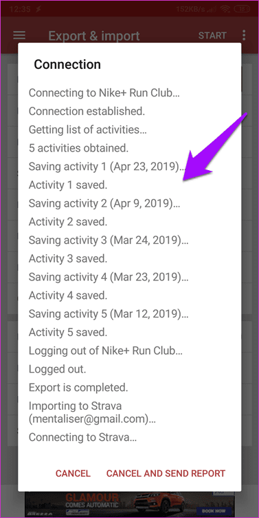 Transfer Runs From Nike To Strava 5