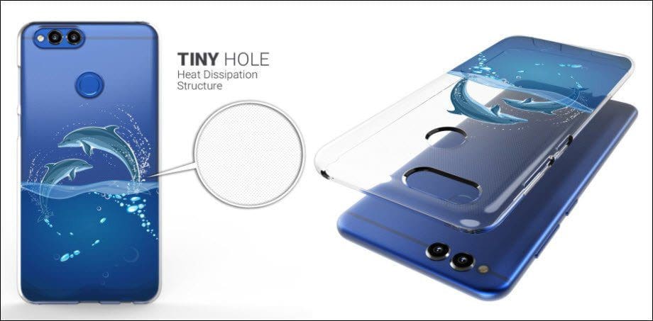 Transparent Honor 7 X Case
