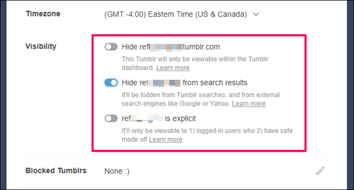 Tumblr Hide From Search Engines 3