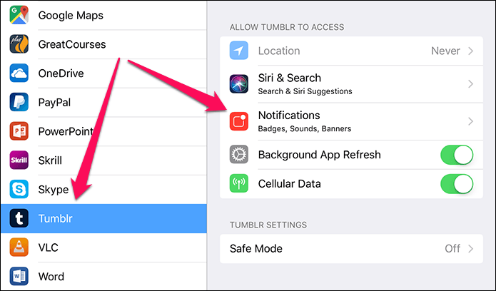 Tumblr Turn Off Notifications 5