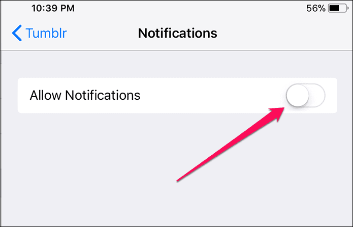 Tumblr Turn Off Notifications 6