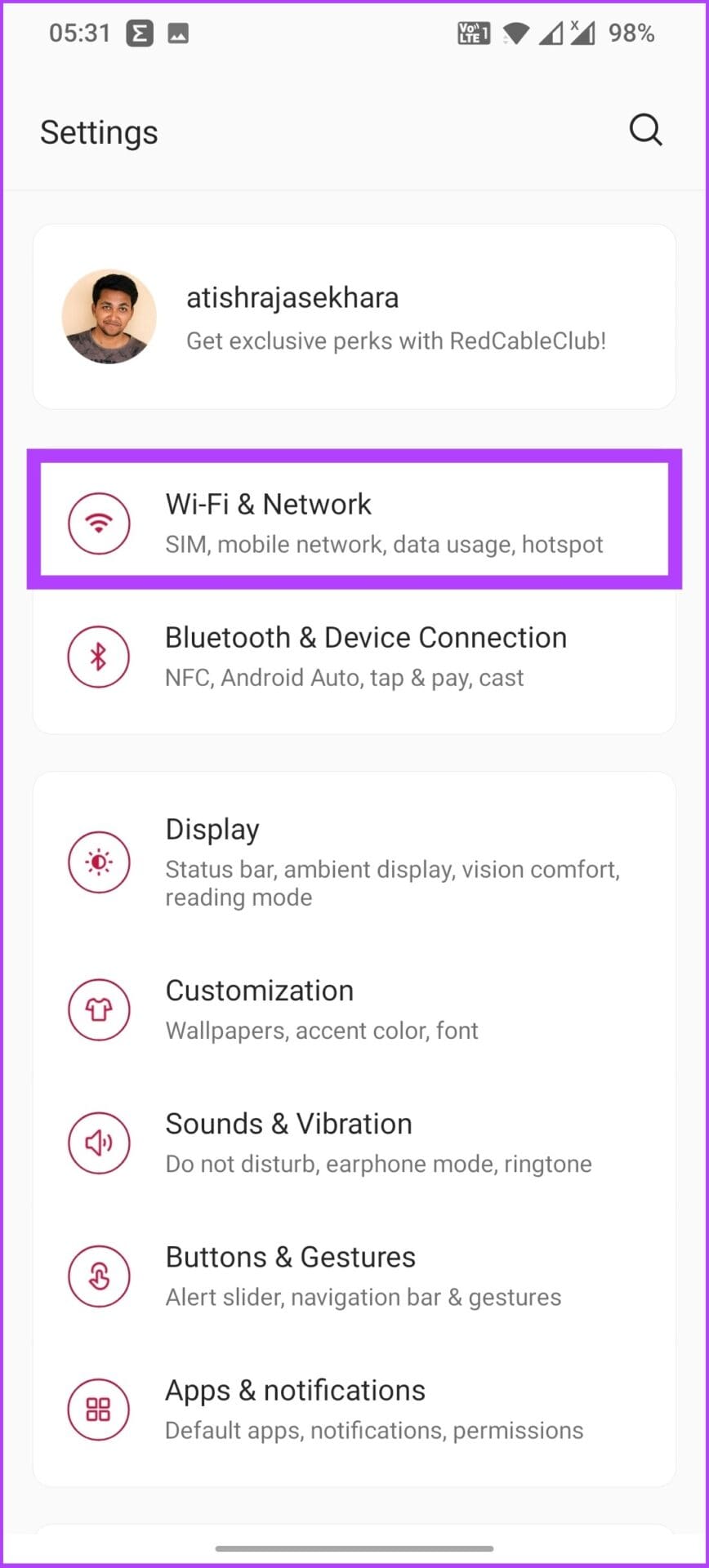 Turn on Airplane mode- Fix Authentication Error (2)