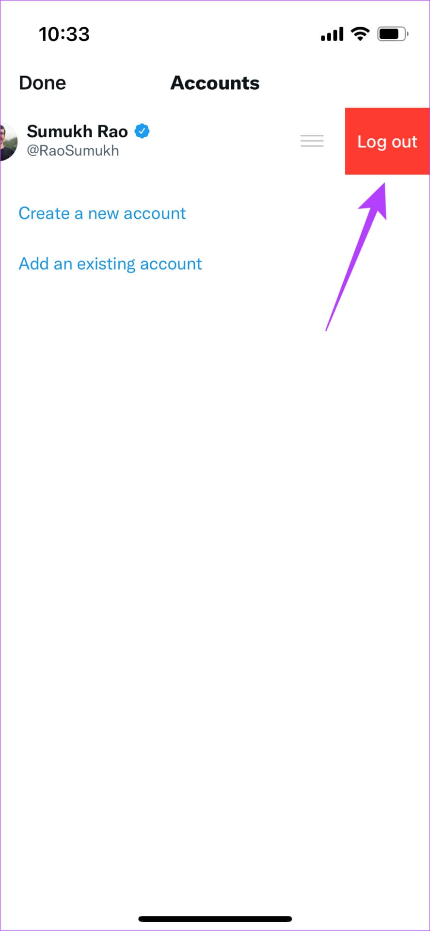 delete profile