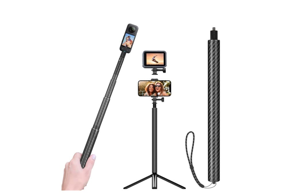 UNIXYZ Insta360 X3 Invisible Selfie Sticks
