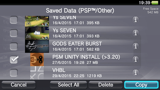 Unity Psm App Save File