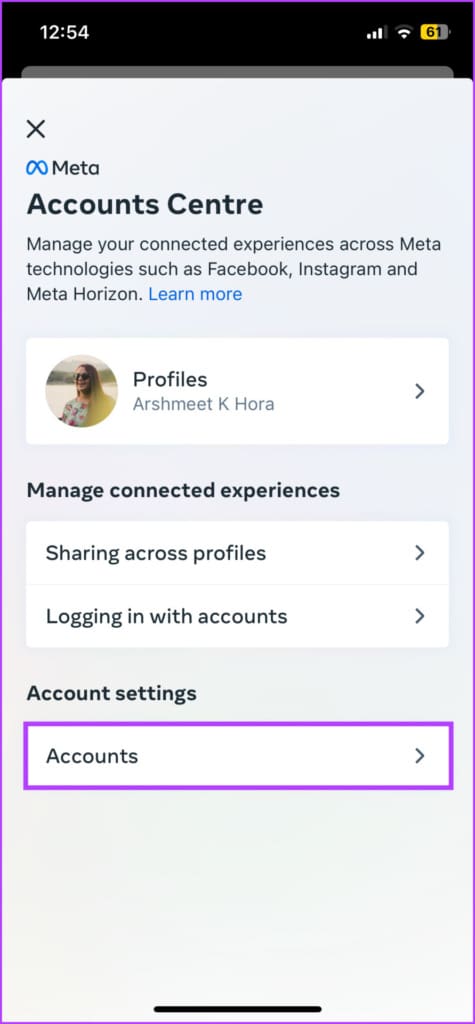 Select Accounts