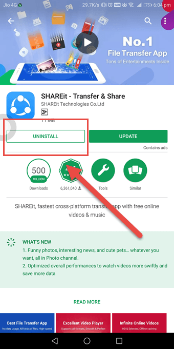 Unused Apps Play Store 5
