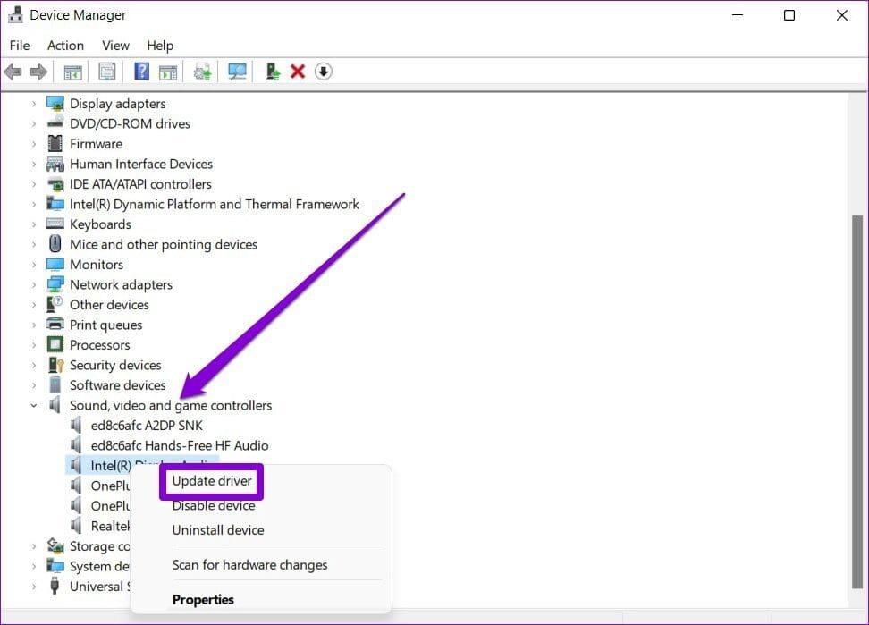 Update Drivers on Windows