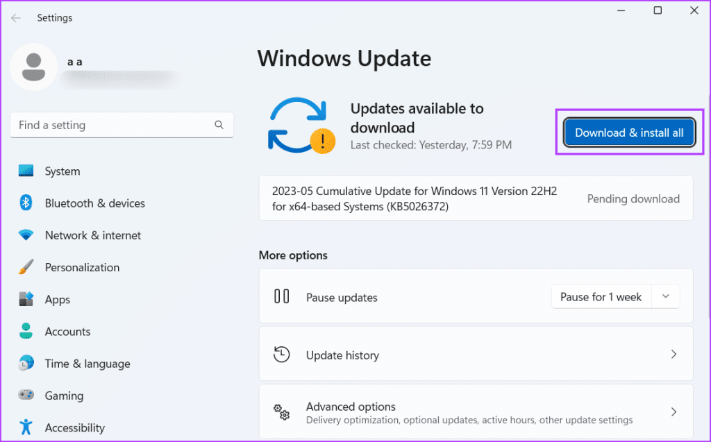download windows update