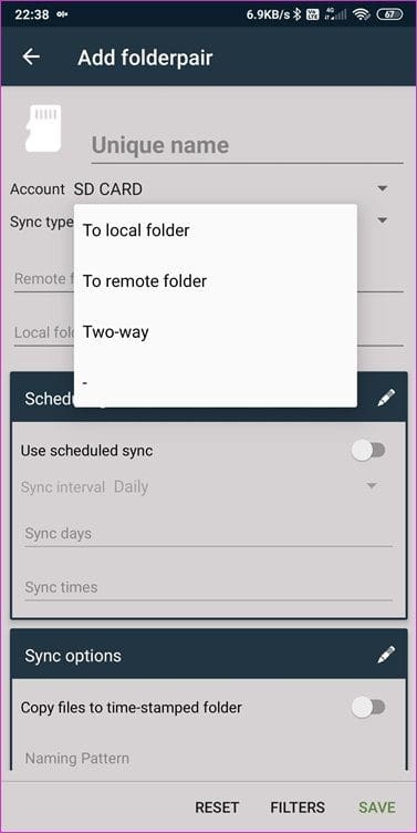 Upload Folders to Google Drive on Android 16