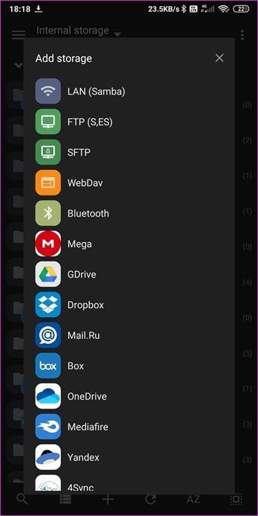 Upload Folders to Google Drive on Android 9