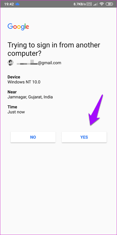 Use Google Security Code To Sign In To Google 5