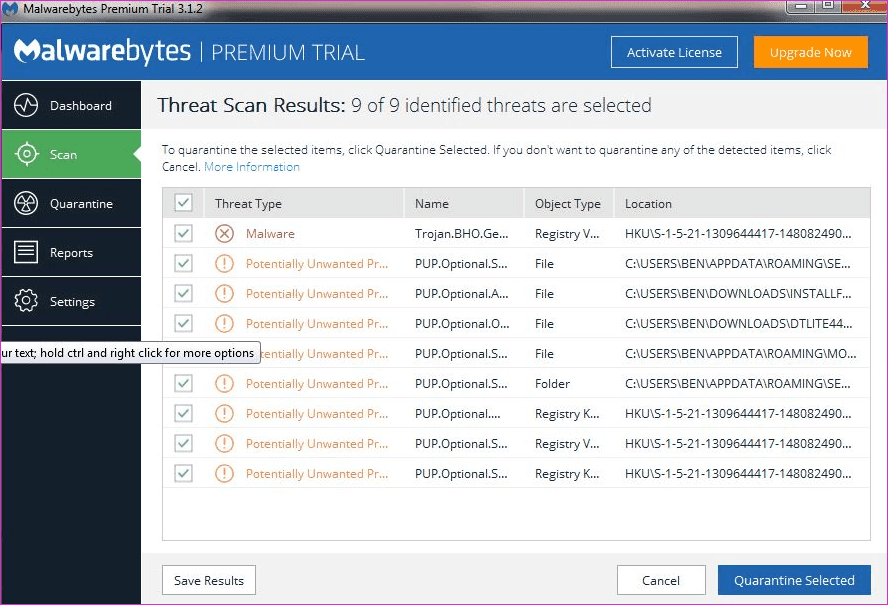 Use Malwarebytes To Remove Threats And Other Tricks 3