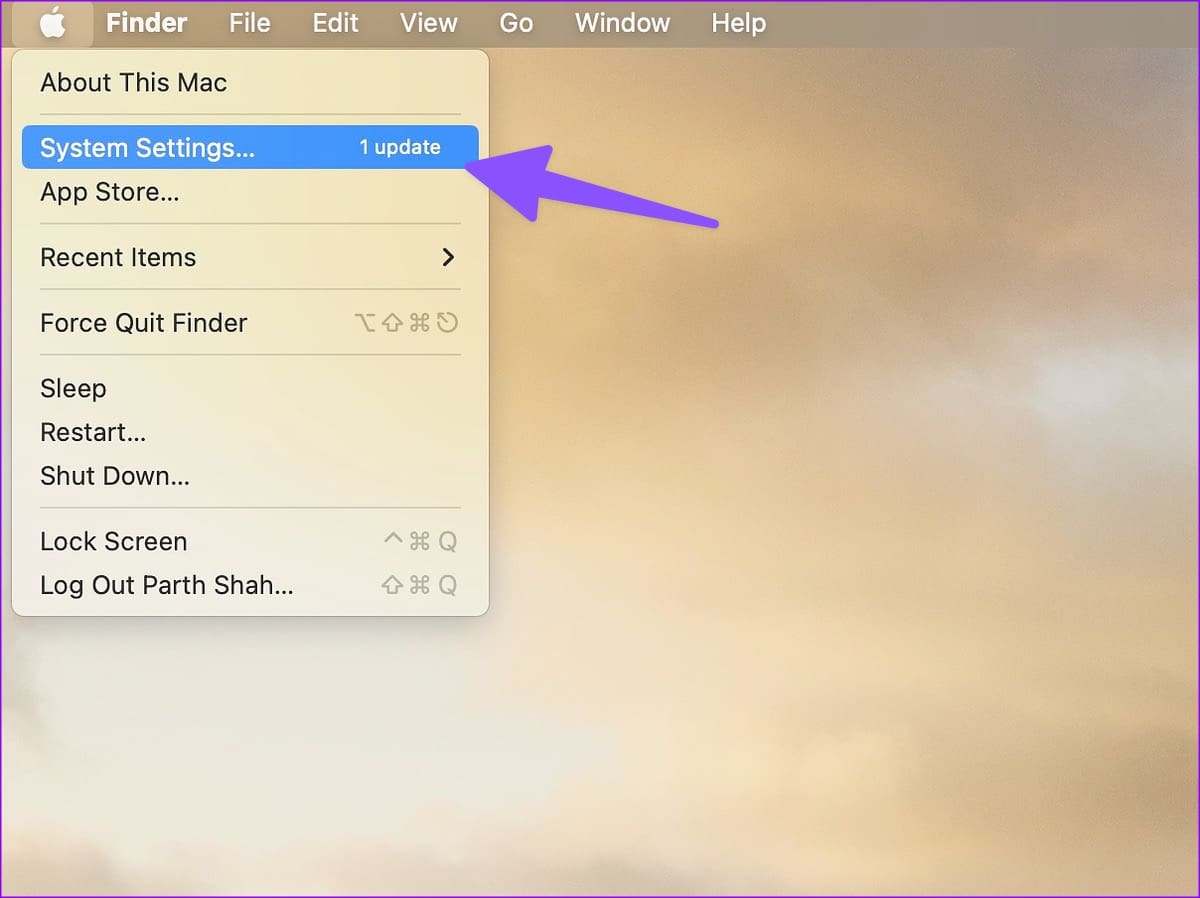 system settings on mac