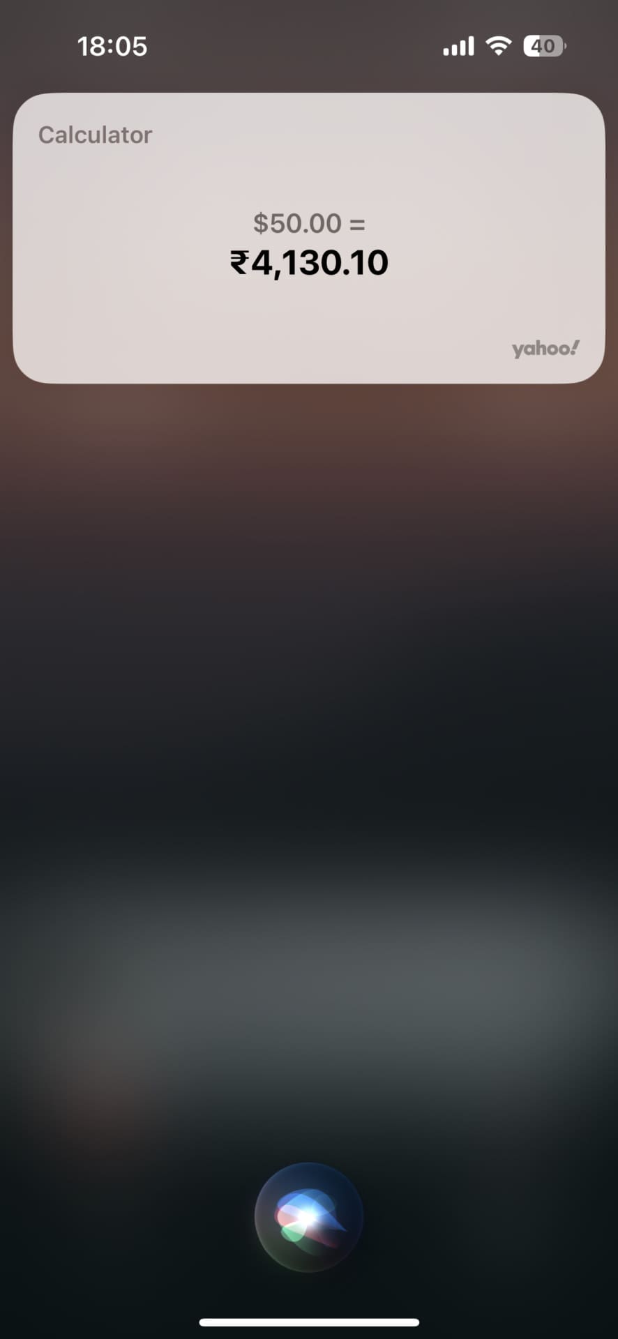 Use Siri as currency converter on iPhone