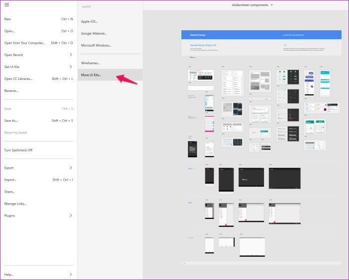 Use Ui Kits Adobe Xd 9