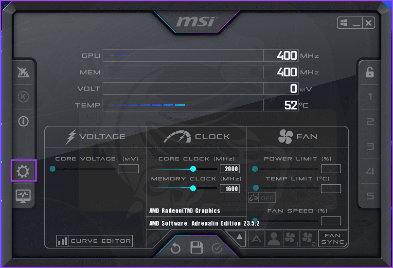 MSI Afterburner