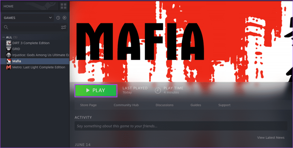Show In-game FPS Counter On Steam