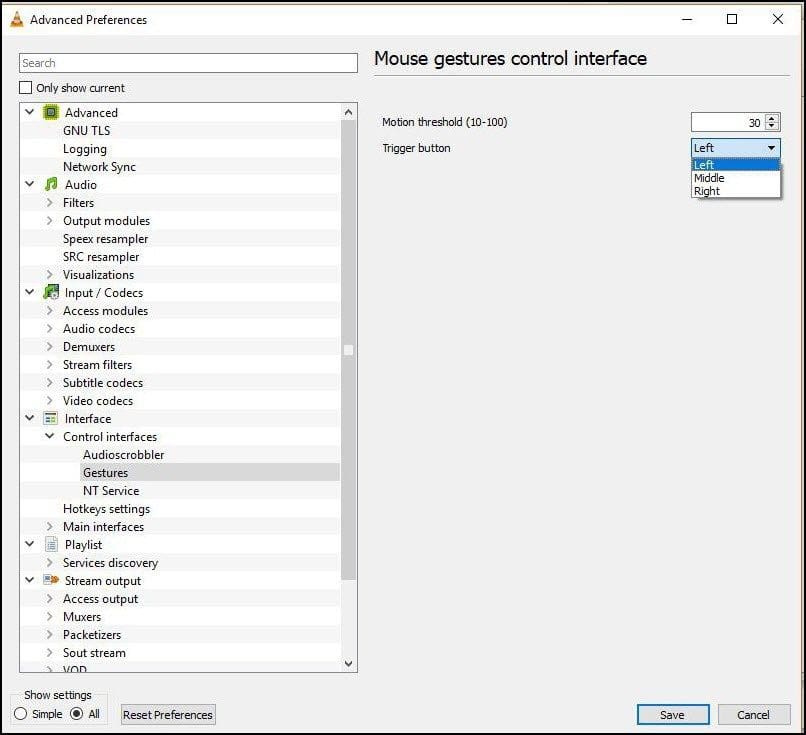 Vlc Gestures 5