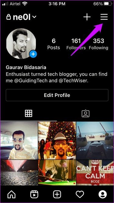 View All Websites You Have Visited on Instagram 8