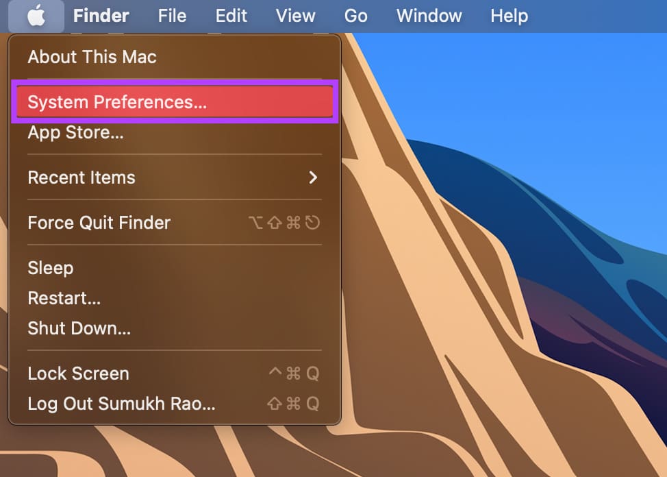 System preferences