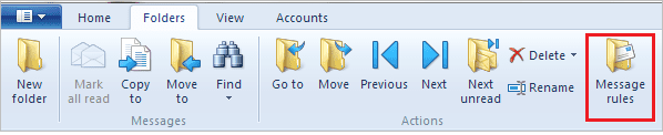 Wlm Message Rules