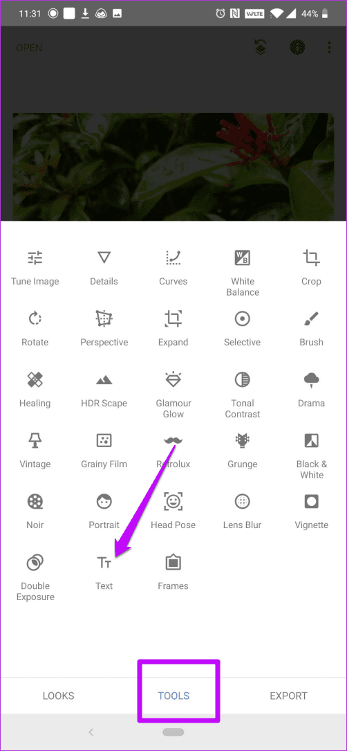 Watermark Photos Using Snapseed 2
